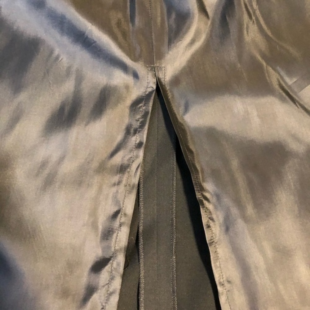 Escada black lined skirt with side pockets NEW - Picture 4 of 7